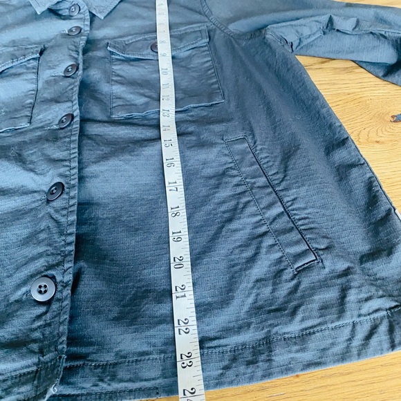 Vuori Ripstop Utility Women’s Large Utility Collared Button Jacket - Picture 10 of 11